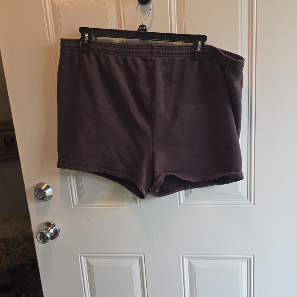 SKIMS Dark Brown Cotton Shorts EUC